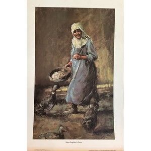 Toscano "Sister Angelica's Geese" Print